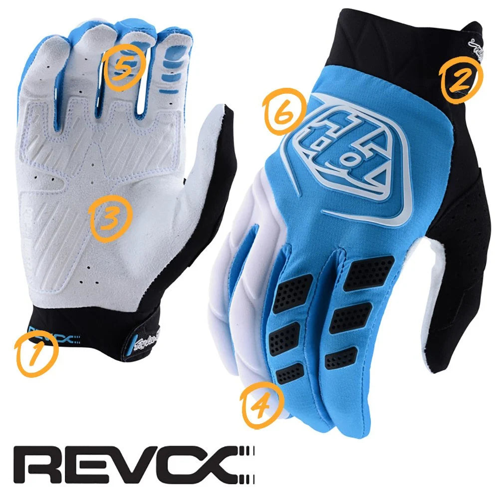 REVOX GLOVE SOLID ORANGE