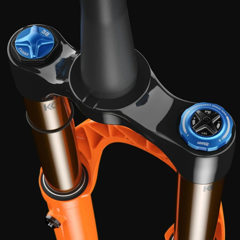 Horquilla Fox 38 29"Grip X2, 170 mm, Shiny Orange Kashima