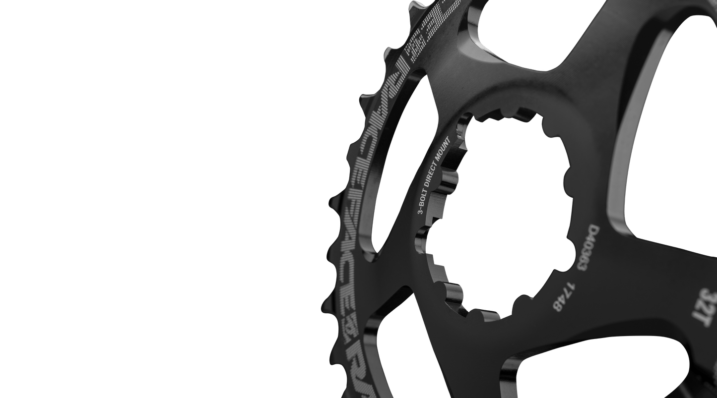 RACEFACE 1x Chainring ,Direct Mount - 3 Bolt Compatible